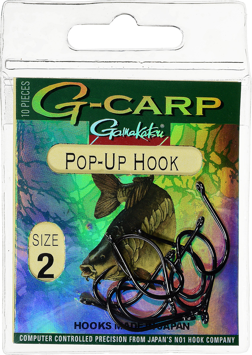 Крючок рыболовный Gamakatsu G-Carp. Pop-Up Hook, №2, 10 шт14764501200 Крючок рыболовный Gamakatsu G-Carp. Pop-Up Hook, №2, 10 шт14764501200Gamakatsu G-Carp. Pop-Up Hook - легкий прочный крючок универсальной формы, предназначенный для создания различных схем волосяной оснастки c Pop-Up наживками. Крючок содержит жало с углублением, кованое цевье, джиг-крючок, круглое ушко.На сегодняшний день рыболовные крючки Gamakatsu являются лучшими по качеству в Японии и Европе. Все крючки выполняются из очень прочной стальной проволоки. Жала крючков имеют химическую заточку. Вид крепления: ушко.Размер крючка: №2.