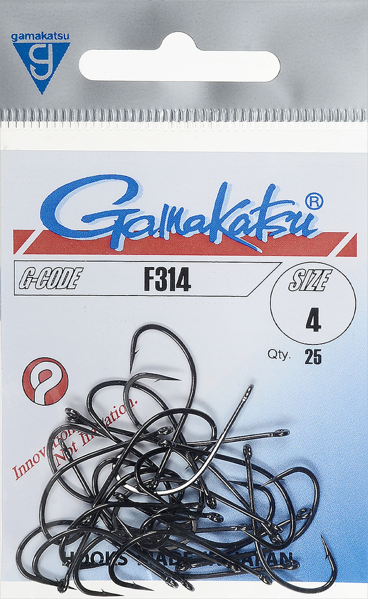 Крючок рыболовный Gamakatsu F314, размер 4, 25 шт4271825 Крючок рыболовный Gamakatsu F314, размер 4, 25 шт4271825Крючок Gamakatsu F314 прекрасно подойдет для ловли щуки и окуня. Изделие изготовлено из высококачественной и прочной стали. Подходит для растительных и животных насадок. Крючок предназначен для вязания плавающих насадок. Крючок идеально справляется с любой рыбой как на море, так и на спокойной воде. Размер: 4.Количество: 25 шт. Вид головки: кольцо.