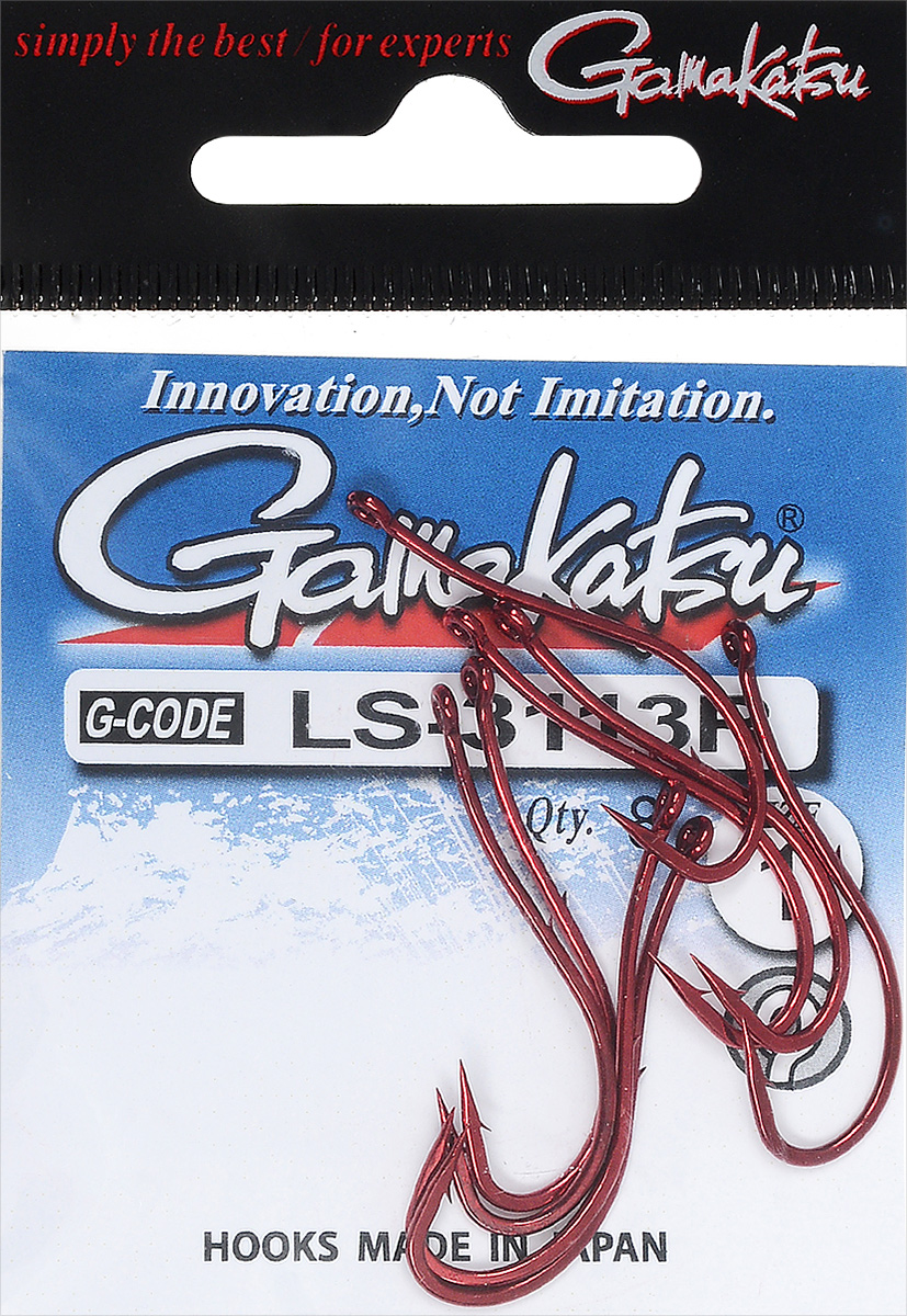 Крючок рыболовный Gamakatsu LS-3113R, размер 1, 8 шт13715 Крючок рыболовный Gamakatsu LS-3113R, размер 1, 8 шт13715Крючок Gamakatsu LS-3113R предназначен для ловли крупной рыбы. Изделие изготовлено из высококачественной и прочной стали. Крючок прекрасно справляется с любой рыбой как на море, так и на спокойной воде. Размер: 1.Количество: 8 шт. Вид головки: кольцо.