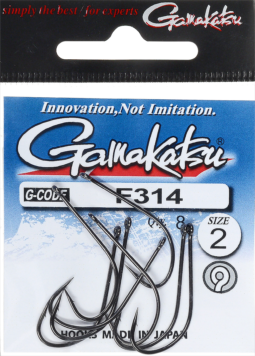 Крючок рыболовный Gamakatsu F314, размер 2, 8 шт30066 Крючок рыболовный Gamakatsu F314, размер 2, 8 шт30066Крючок Gamakatsu F314 предназначен для ловли крупных карпов. Изделие изготовлено из высококачественной и прочной стали. Подходит для растительных и животных насадок. Крючок прекрасно справляется с любой рыбой как на море, так и на спокойной воде. Размер: 2.Количество: 8 шт. Вид головки: кольцо.