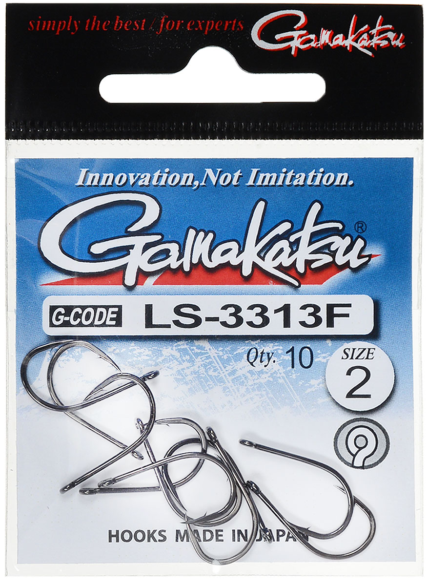 Крючок рыболовный Gamakatsu LS-3313F, №2, 10 шт10936 Крючок рыболовный Gamakatsu LS-3313F, №2, 10 шт10936Рыболовный крючок Gamakatsu LS-3313F изготовлен из стали. Крючок подходит как для растительных, так и для животных насадок. Предназначен для спортивной ловли карпа. Содержит круглое ушко, жало с углублением и кованое цевье. Вид крепления - кольцо.Размер крючка: №2. Количество штук в упаковке: 10 штук.