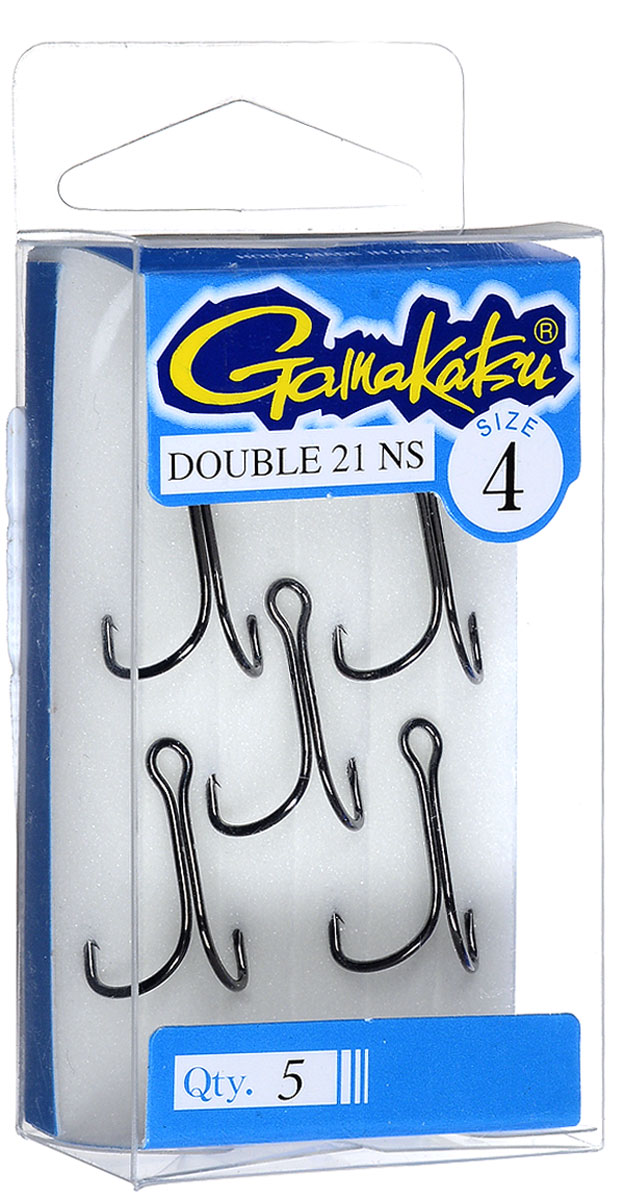 Крючок рыболовный Gamakatsu Double 21 NS, размер 4, 5 штLJH350-001 Крючок рыболовный Gamakatsu Double 21 NS, размер 4, 5 штLJH350-001Набор крючков Gamakatsu Double 21 NS предназначен для ловли рыбы. Крючки изготовлены из высококачественной стали. Изделия снабжены дополнительными бороздками для надежной фиксации приманки. Размер: 4. Длина крючка: 2,4 см. Количество 5 шт.