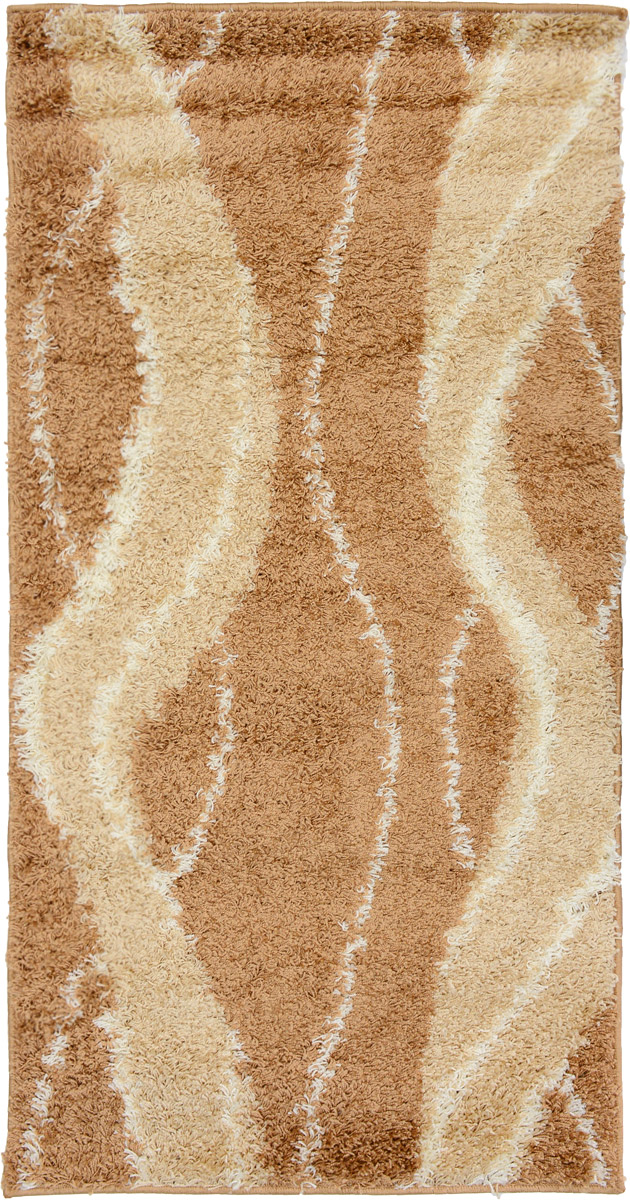 Ковер Mutas Carpet Shaggy Fashion, прямоугольный, цвет: бежевый, слоновая кость, 80 х 150 смES-412 Ковер Mutas Carpet Shaggy Fashion, прямоугольный, цвет: бежевый, слоновая кость, 80 х 150 смES-412Ковер Mutas Carpet Shaggy Fashion изготовлен из прочного полипропилена. Полипропилен износостоек, нетоксичен, не впитывает влагу, не провоцирует аллергию. Структура волокна в полипропиленовых коврах гладкая, поэтому грязь не будет въедаться и скапливаться на ворсе. Практичный и износоустойчивый ворс не истирается и не накапливает статическое электричество. Ковер обладает хорошими показателями теплостойкости и шумоизоляции. Оригинальный рисунок позволит гармонично оформить интерьер комнаты, гостиной или прихожей. За счет невысокого ворса ковер легко чистить. При надлежащем уходе синтетический ковер прослужит долго, не утратив ни яркости узора, ни блеска ворса, ни упругости. Самый простой способ избавить изделие от грязи - пропылесосить его с обеих сторон (лицевой и изнаночной). Влажная уборка с применением шампуней и моющих средств не противопоказана. Хранить рекомендуется в свернутом рулоном виде.