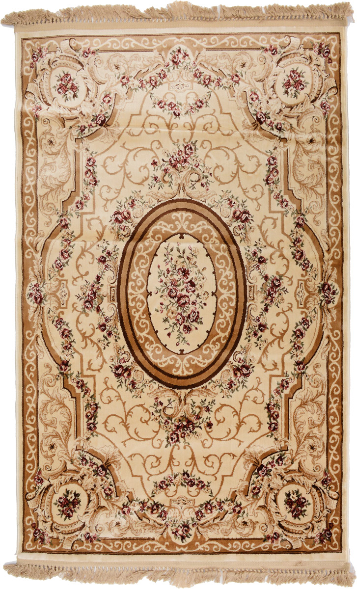 Ковер Mutas Carpet Everest Kurban, прямоугольный, цвет: бежевый, коричневый, зеленый, 120 х 180 смES-412 Ковер Mutas Carpet Everest Kurban, прямоугольный, цвет: бежевый, коричневый, зеленый, 120 х 180 смES-412Ковер Mutas Carpet Everest Kurban изготовлен из прочного полипропилена. Полипропилен износостоек, нетоксичен, не впитывает влагу, не провоцирует аллергию. Структура волокна в полипропиленовых коврах гладкая, поэтому грязь не будет въедаться и скапливаться на ворсе. Практичный и износоустойчивый ворс не истирается и не накапливает статическое электричество. Ковер обладает хорошими показателями теплостойкости и шумоизоляции. Оригинальный рисунок позволит гармонично оформить интерьер комнаты, гостиной или прихожей. За счет невысокого ворса ковер легко чистить. При надлежащем уходе синтетический ковер прослужит долго, не утратив ни яркости узора, ни блеска ворса, ни упругости. Самый простой способ избавить изделие от грязи - пропылесосить его с обеих сторон (лицевой и изнаночной). Влажная уборка с применением шампуней и моющих средств не противопоказана. Хранить рекомендуется в свернутом рулоном виде.