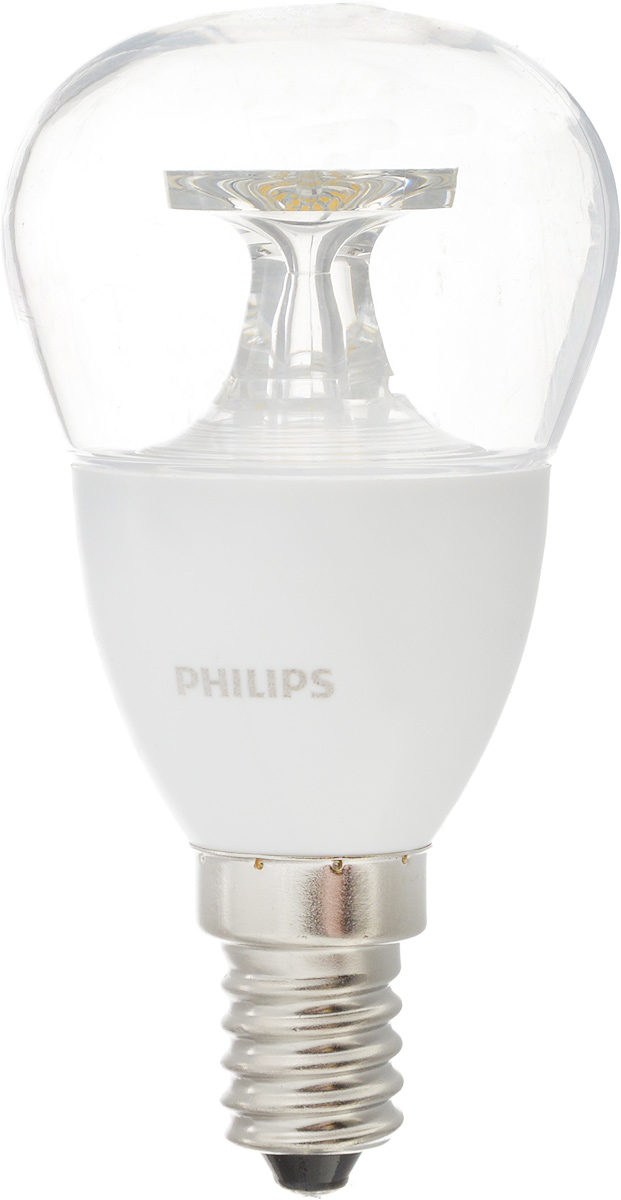Лампа светодиодная Philips CorePro LEDluster, цоколь E14, 5,5W, 4000KC0044702 Лампа светодиодная Philips CorePro LEDluster, цоколь E14, 5,5W, 4000KC0044702Современные светодиодные лампы CorePro LEDluster экономичны, имеют долгий срок службы и мгновенно загораются, заполняя комнату светом. Лампа классической формы и высокой яркости позволяет создать уютную и приятную обстановку в любой комнате вашего дома.Светодиодные лампы потребляют на 90 % меньше электроэнергии, чем обычные лампы накаливания, излучая при этом привычный и приятный свет. Срок службы светодиодной лампы CorePro LEDluster составляет до 15 000 часов, что соответствует общему сроку службы пятнадцати ламп накаливания. Благодаря чему менять лампы приходится значительно реже, что сокращает количество отходов.Напряжение: 220-240 В. Световой поток: 520 lm.Эквивалент мощности в ваттах: 40 Вт.