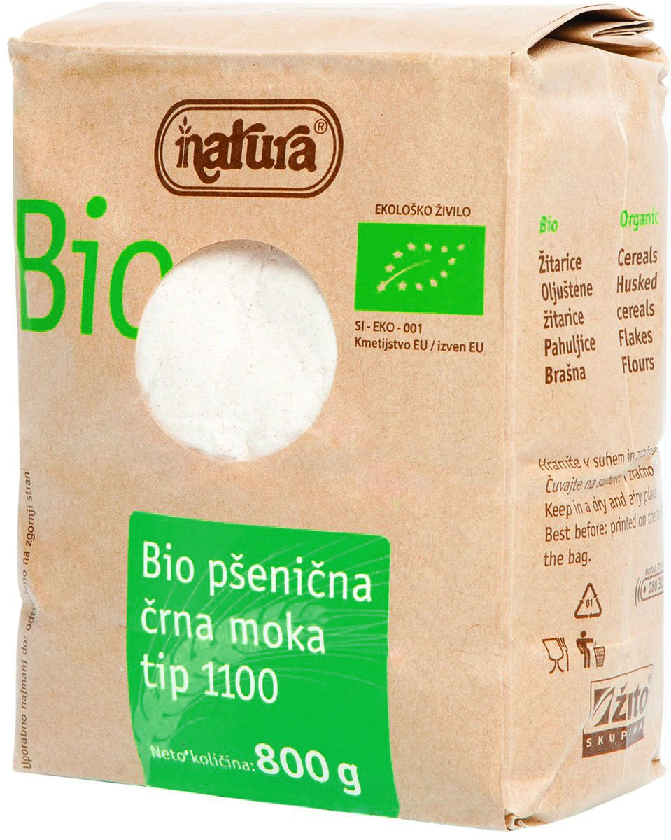 Zito Natura Bio Мука пшеничная грубого помола, 800 г0120710 Zito Natura Bio Мука пшеничная грубого помола, 800 г0120710Качественная мука - незаменимый источник полезных веществ. Органические продукты Zito Natura имеют маркировку в соответствии с законодательством и европейскую экологическую маркировку сертифицированных органических продуктов питания, так как при их производстве не используются удобрения и распылители, запрещенные в органическом производстве и обработке. Органические продукты произведены под контролем SI - EKO - 001.Органические продукты Natura производятся в регионах, где природа пока еще живет своей жизнью. Они попадают на полки магазинов и на столы людей, выбирающих здоровое питание, в той же форме, в которой их создала природа: натуральными, питательными и здоровыми. Разнообразные натуральные зерна и семена обладают всеми свойствами злаков, полностью сохраняя, таким образом, свои полезные качества.
