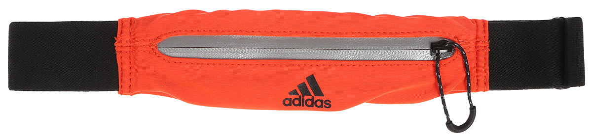 Сумка поясная для бега Adidas Run Belt, цвет: оранжевый, черныйWRA523700 Сумка поясная для бега Adidas Run Belt, цвет: оранжевый, черныйWRA523700Сумка Adidas Run Belt выполнена из нейлона и эластана, оформлена символикой бренда. Сумка фиксируется на поясе с помощью застежки-фастекс. Сумка имеет удобный карман для мелочей на застежке-молнии, таких как ключи или деньги. Изделие оснащено светоотражающими деталями.Такая поясная сумка для бега станет настоящей находкой как для любителей, так и для профессиональных спортсменов, которые действительно серьезно подходят к экипировке.Длина пояса (с учетом сумки): 45-82 см.