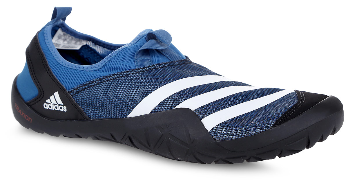 Обувь для кораллов adidas Performance Climacool Jawpaw Sl, цвет: синий, черный, белый. BB5445. Размер 4 (35,5)BB2982 Обувь для кораллов adidas Performance Climacool Jawpaw Sl, цвет: синий, черный, белый. BB5445. Размер 4 (35,5)BB2982Обувь для кораллов от Adidas Performance Climacool Jawpaw Sl предназначена для пляжного отдыха, плавания в открытой воде, а также для любых видов водного спорта. Модель выполнена из плотного текстиля с добавлением искусственного материала. Детали: уплотненный мыс и пятка, подкладка из искусственного материала, плоская резиновая подошва. Такая обувь не только защитит ступни ног при хождении по каменистому дну, а также от горячего песка при хождении по пляжу, но и обеспечит комфорт.