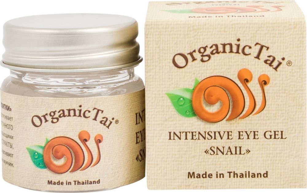 OrganicTai Интенсивный гель для век «С Экстрактом Улитки», 30 млFS-00103 OrganicTai Интенсивный гель для век «С Экстрактом Улитки», 30 млFS-00103Уменьшает темные круги и отеки вокруг глаз, подтягивает и омолаживает кожу век благодаря экстракту УЛИТОЧНОГО муцина и НАТУРАЛЬНЫМ РАСТИТЕЛЬНЫМ ЭКСТРАКТАМ.