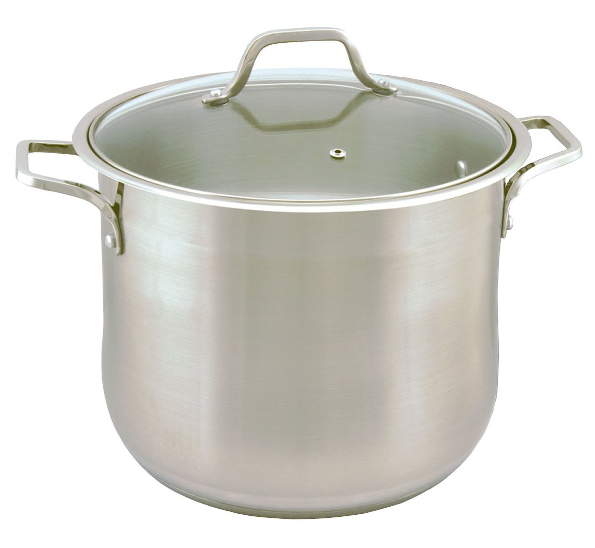 Кастрюля Bohmann с крышкой, 11,1 л. 2621BH94672 Кастрюля Bohmann с крышкой, 11,1 л. 2621BH94672Корпус кастрюли Bohmann выполнен из высококачественной нержавеющей стали, имеет внутреннюю и внешнюю зеркальную полировку и 5-слойное термоаккумулирующее (капсулированное) дно. Ручки из нержавеющей стали. Крышка из термостойкого стекла. Ободок крышки из нержавеющей стали против сколов и трещин.Объем: 11,1 л.Подходит для всех типов плит, возможно использовать в духовом шкафу. Подходит для мытья в посудомоечной машине.