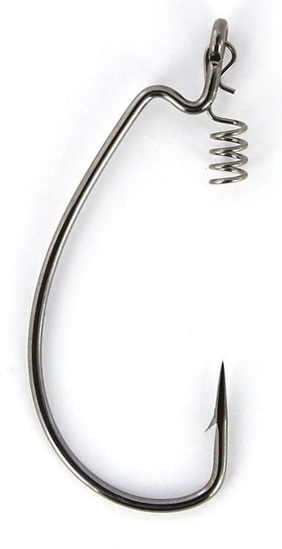 Крючки офсетные Yoshi Onyx Offset Hook Magna Big Eye, HD 5/0, с пружинкой, 5 шт96267 Крючки офсетные Yoshi Onyx Offset Hook Magna Big Eye, HD 5/0, с пружинкой, 5 шт96267Офсетные кованные крючки Yoshi Onyx Offset Hook Magna Big Eye с химической заточкой выполнены из высококачественной стали. Но острота и прочность это не главные их достоинства. Во-первых, крючки спроектированы с увеличенным ушком, благодаря чему, теперь не придется тщательно выбирать для них разборный груз. Даже самая толстая проволока любой чебурашки с легкостью пройдет в ушко. Это обеспечит подвижность и легкость шарнирного монтажа. А во-вторых, производитель положил в упаковку еще и волшебный бонус - пружинки для монтажа силиконовых приманок. Пружинки нужны для того, чтобы при поклевках приманка, как это частенько бывает не измочаливалась и не рвалась. Наши эксперты заметили, что при монтаже силикона на пружину, приманка живет в несколько раз дольше, чем при ее классическом монтаже на офсетный крючок.