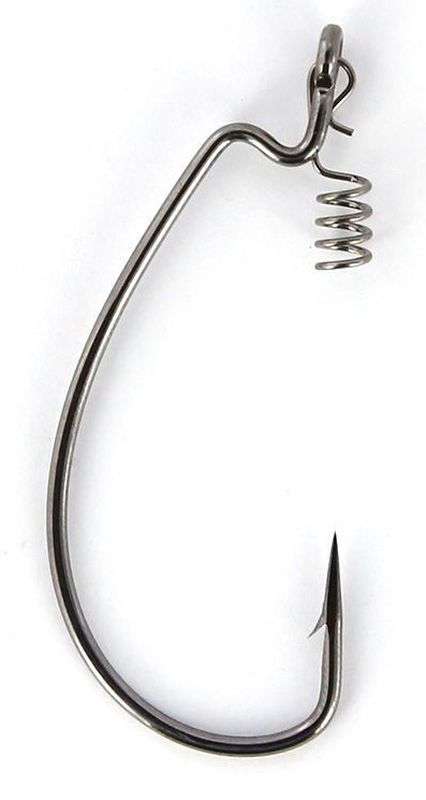 Крючки офсетные Yoshi Onyx Offset Hook Magna Big Eye, HD 4/0, с пружинкой, 5 шт96268 Крючки офсетные Yoshi Onyx Offset Hook Magna Big Eye, HD 4/0, с пружинкой, 5 шт96268Офсетные кованные крючки Yoshi Onyx Offset Hook Magna Big Eye с химической заточкой выполнены из высококачественной стали. Но острота и прочность это не главные их достоинства. Во-первых, крючки спроектированы с увеличенным ушком, благодаря чему, теперь не придется тщательно выбирать для них разборный груз. Даже самая толстая проволока любой чебурашки с легкостью пройдет в ушко. Это обеспечит подвижность и легкость шарнирного монтажа. А во-вторых, производитель положил в упаковку еще и волшебный бонус - пружинки для монтажа силиконовых приманок. Пружинки нужны для того, чтобы при поклевках приманка, как это частенько бывает не измочаливалась и не рвалась. Наши эксперты заметили, что при монтаже силикона на пружину, приманка живет в несколько раз дольше, чем при ее классическом монтаже на офсетный крючок.