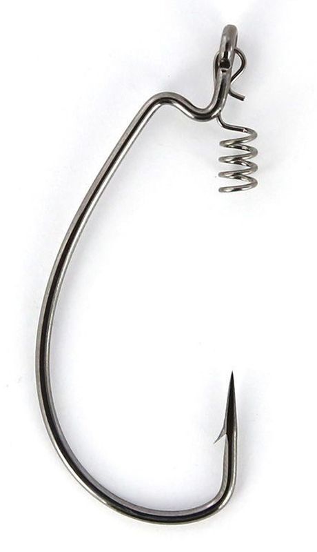 Крючки офсетные Yoshi Onyx Offset Hook Magna Big Eye, HD 3/0, с пружинкой, 5 шт4271825 Крючки офсетные Yoshi Onyx Offset Hook Magna Big Eye, HD 3/0, с пружинкой, 5 шт4271825Офсетные кованные крючки Yoshi Onyx Offset Hook Magna Big Eye с химической заточкой выполнены из высококачественной стали. Но острота и прочность это не главные их достоинства. Во-первых, крючки спроектированы с увеличенным ушком, благодаря чему, теперь не придется тщательно выбирать для них разборный груз. Даже самая толстая проволока любой чебурашки с легкостью пройдет в ушко. Это обеспечит подвижность и легкость шарнирного монтажа. А во-вторых, производитель положил в упаковку еще и волшебный бонус - пружинки для монтажа силиконовых приманок. Пружинки нужны для того, чтобы при поклевках приманка, как это частенько бывает не измочаливалась и не рвалась. Наши эксперты заметили, что при монтаже силикона на пружину, приманка живет в несколько раз дольше, чем при ее классическом монтаже на офсетный крючок.
