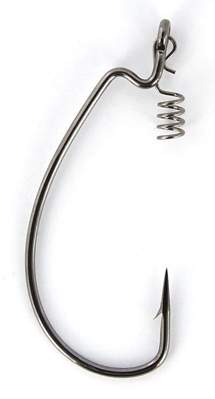 Крючки офсетные Yoshi Onyx Offset Hook Magna Big Eye, HD 7/0, с пружинкой, 5 шт4271825 Крючки офсетные Yoshi Onyx Offset Hook Magna Big Eye, HD 7/0, с пружинкой, 5 шт4271825Офсетные кованные крючки Yoshi Onyx Offset Hook Magna Big Eye с химической заточкой выполнены из высококачественной стали. Но острота и прочность это не главные их достоинства. Во-первых, крючки спроектированы с увеличенным ушком, благодаря чему, теперь не придется тщательно выбирать для них разборный груз. Даже самая толстая проволока любой чебурашки с легкостью пройдет в ушко. Это обеспечит подвижность и легкость шарнирного монтажа. А во-вторых, производитель положил в упаковку еще и волшебный бонус - пружинки для монтажа силиконовых приманок. Пружинки нужны для того, чтобы при поклевках приманка, как это частенько бывает не измочаливалась и не рвалась. Наши эксперты заметили, что при монтаже силикона на пружину, приманка живет в несколько раз дольше, чем при ее классическом монтаже на офсетный крючок.