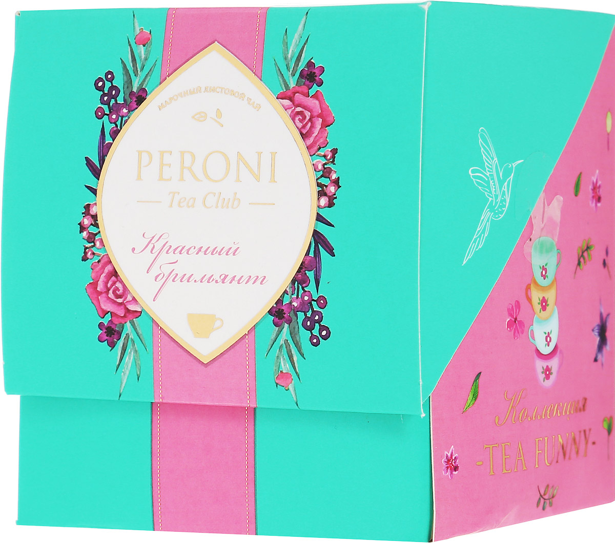 Peroni Tea Funny Красный бриллиант черный листовой чай, 60 г0120710 Peroni Tea Funny Красный бриллиант черный листовой чай, 60 г0120710Марочный чай поставляется исключительно с исторических плантаций, обрабатывается только традиционным методом. Вкус и аромат контролируются экспертным сообществом чайных мастеров. Так удаётся сохранить точно тот вкус, который приводил в восторг китайских императоров. Насладитесь классическим вкусом действительно хорошего чая!