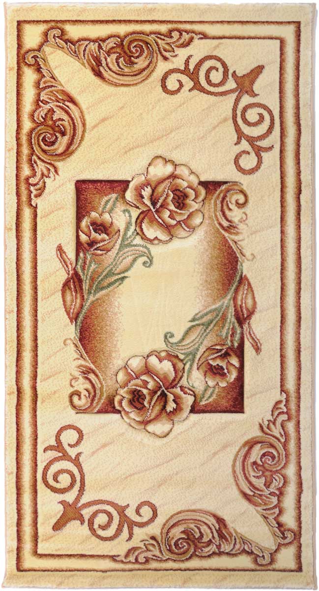 Ковер Emirhan Imperial Carving, 80 х 150 см. 203420130212174318S03301004 Ковер Emirhan Imperial Carving, 80 х 150 см. 203420130212174318S03301004Ковер Emirhan, изготовленный из синтетического полипропилена, прекрасно подойдет для любого интерьера. Структура волокна в полипропиленовых коврах гладкая, поэтому грязь не будет въедаться и скапливаться на ворсе. Практичный и износоустойчивый ворс не истирается и не накапливает статическое электричество. Ковер обладает хорошими показателями теплостойкости и шумоизоляции. Оригинальный рисунок позволит гармонично оформить интерьер комнаты, гостиной или прихожей. За счет прочного ворса ковер легко чистить. При надлежащем уходе синтетический ковер прослужит долго, не утратив ни яркости узора, ни блеска ворса, ни упругости. Самый простой способ избавить изделие от грязи - пропылесосить его с обеих сторон (лицевой и изнаночной). Влажная уборка с применением шампуней и моющих средств не противопоказана. Хранить рекомендуется в свернутом рулоном виде.