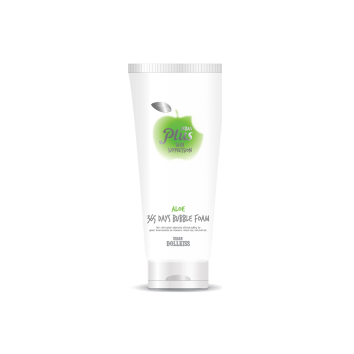 Urban Dollkiss Пенка для умывания Urban Plus 365 Days Bubble Foam Aloe, 180 гр72523WD Urban Dollkiss Пенка для умывания Urban Plus 365 Days Bubble Foam Aloe, 180 гр72523WDПенка для умывания Urban Plus 365 Days Bubble Foam от Baviphat эффективно устраняет загрязнения с поверхности кожи, возвращая ей ухоженный внешний вид.В состав средства входят растительные экстракты, которые способствуют открытию пор и препятствуют их закупорке пылью и кожным жиром. Компоненты сглаживают неровности кожи, а также осуществляют уход и лечение. Натуральные составляющие устраняют омертвевший слой клеток эпидермиса. Входящий в состав кератин тормозит старение клеток, укрепляет кожные покровы.Пенка имеет нежную текстуру. В результате использования на поверхности кожи не образуется пленки, препятствующей дыханию. Пенка хорошо устраняет загрязнения, возвращая коже здоровый, сияющий внешний вид, она не сушит и не стягивает эпидермис.