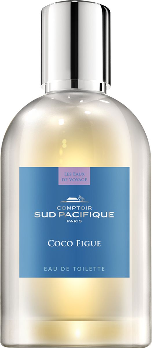 Comptoir Sud Pacifique Туалетная вода Кокос инжир 30 мл28032022 Comptoir Sud Pacifique Туалетная вода Кокос инжир 30 мл28032022Сочная мякоть инжира и ароматная ваниль в сочетании с мякотью кокоса. Миндальные бобы тонка, кокосовая пудра и мусс из горячего молока доносят нам далекие ароматы из безоблачного детства. Хрустящее печенье с кокосовым молоком и листьями инжира вызовут в памяти самые теплые воспоминания.Верхние ноты:Мякоть Инжира, Цветок Ванили, Мякоть Кокоса.Сердечные ноты:Миндальные Бобы Тонка, Мусс из Горячего Молока, Кокосовая Пудра.Базовые ноты:Листья Инжира, Кокосовое Молоко, Печенье, Ваниль из Мадагаскара.