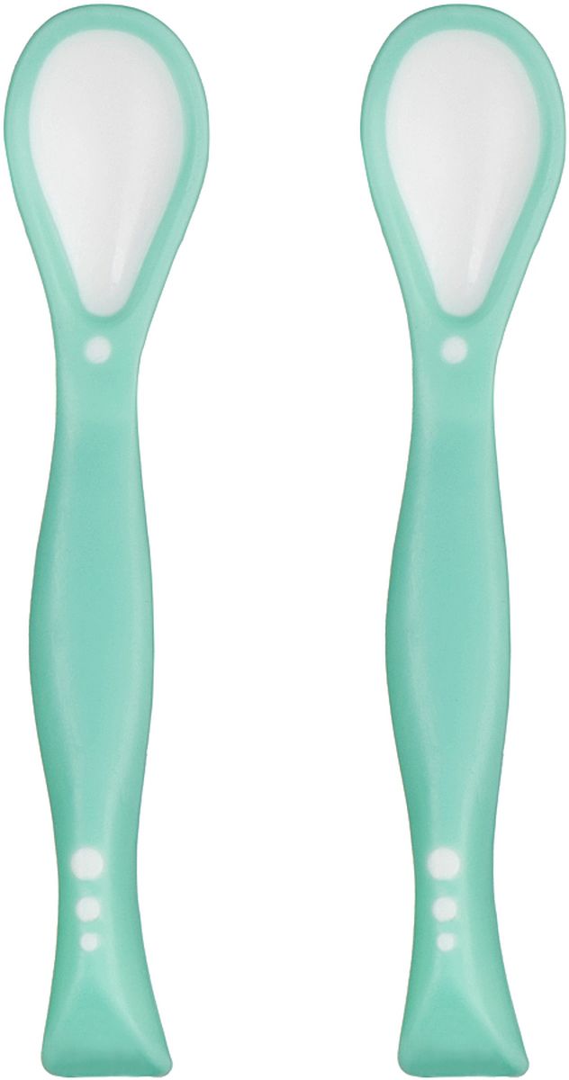 Happy Baby Набор ложек для кормления Baby Spoon цвет мятный 2 шт54 009312 Happy Baby Набор ложек для кормления Baby Spoon цвет мятный 2 шт54 009312Мягкая ложечка Happy Baby Baby Spoon не травмирует дёсны.Эргономичная нескользящая ручка.Приятный на ощупь материал.