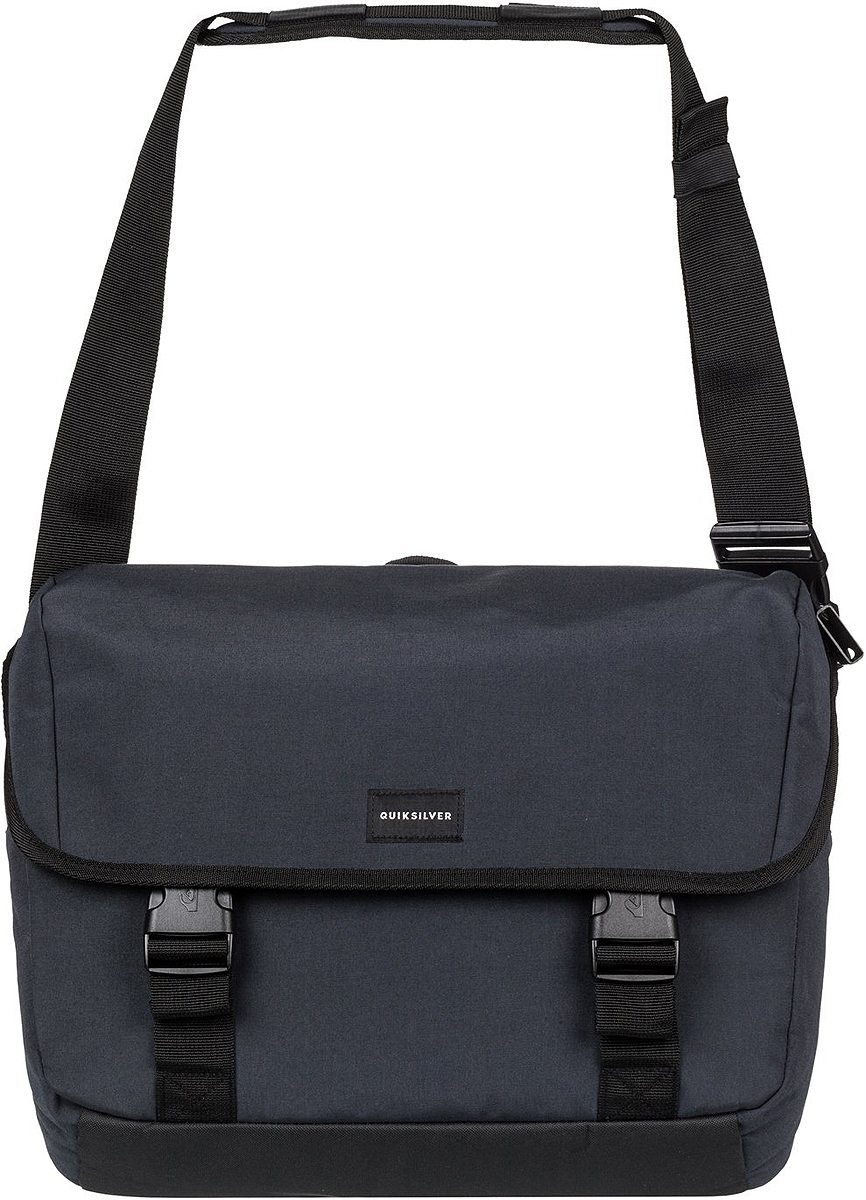 Сумка на плечо мужская Quiksilver Carrier, цвет: черный. EQYBA03065-KVJW162 Сумка на плечо мужская Quiksilver Carrier, цвет: черный. EQYBA03065-KVJW162Мужская сумка на плечо Quiksilver выполнена из полиэстера. Модель с одним основным отделением застегивается на молнию с клапаном и фастексами. У изделия регулируемая по длине плечевая лямка.