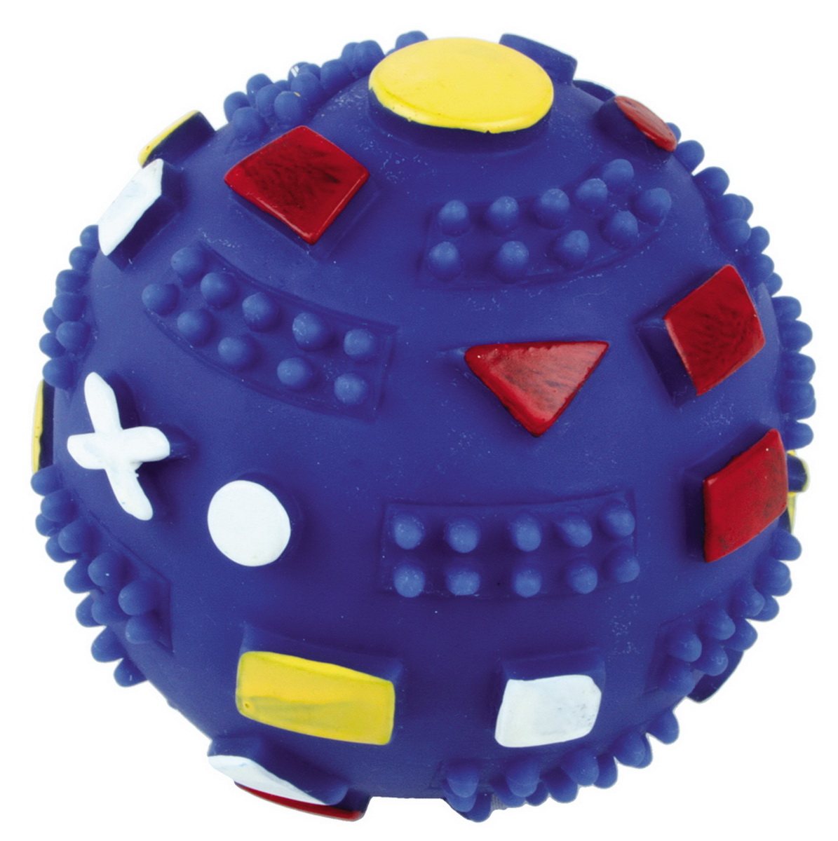 Игрушка для собак Dezzie Мяч. Фигуры, диаметр 7 см5604123 Игрушка для собак Dezzie Мяч. Фигуры, диаметр 7 см5604123Игрушка для собак Dezzie Мяч. Фигуры из винила практична, функциональна и совершенно безопасна для здоровья животного. Ее легко мыть и дезинфицировать. Такая игрушка очень легкая, поэтому собаке совсем нетрудно брать ее в пасть и переносить с места на место. Игрушка из винила станет прекрасным подарком для неугомонного четвероногого питомца.Диаметр мяча: 7 см.