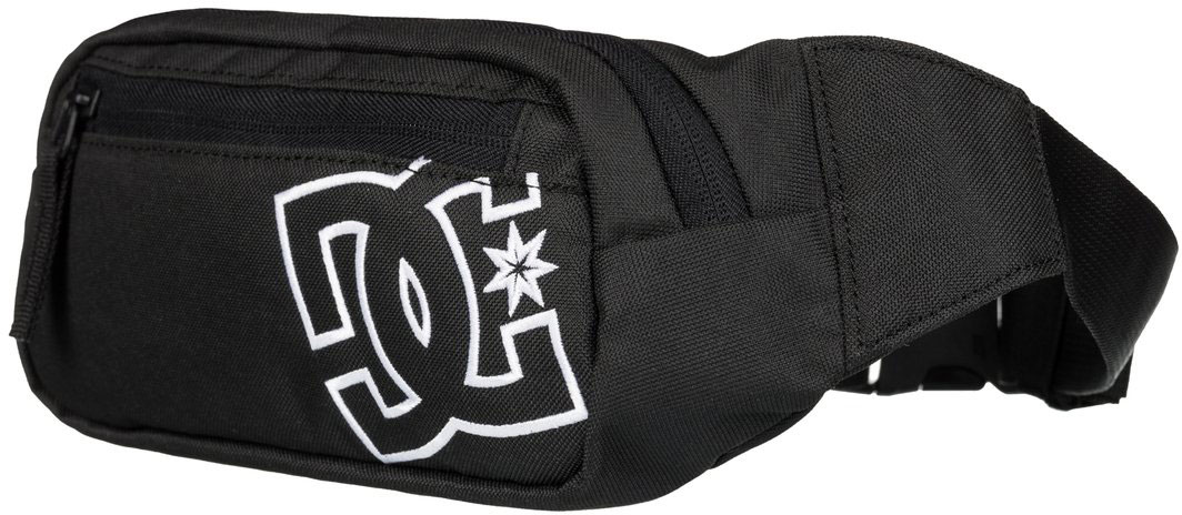 Сумка на пояс мужская DC Shoes Farce, цвет: черный. EDYBA03019-KVJ0Гризли Сумка на пояс мужская DC Shoes Farce, цвет: черный. EDYBA03019-KVJ0ГризлиМужская сумка на пояс DC Shoes выполнена из полиэстера. Модель с одним основным отделением, застегивается на молнию, дополнена спереди карманом на молнии. У изделия регулируется объем пояса.