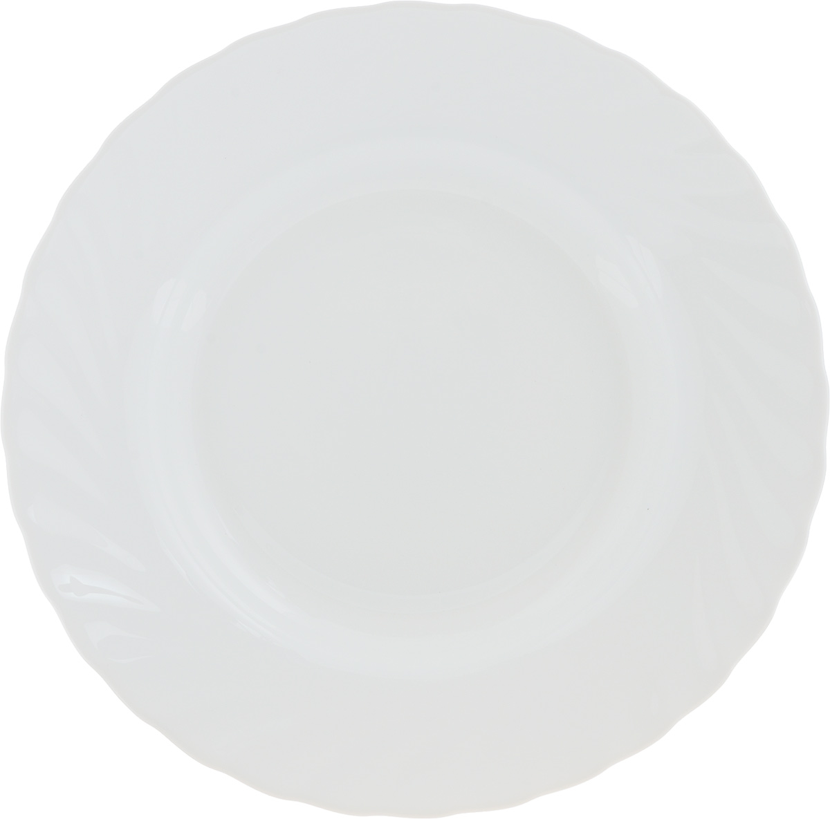 Тарелка суповая Luminarc Trianon White, диаметр 22 см54 009312 Тарелка суповая Luminarc Trianon White, диаметр 22 см54 009312Суповая тарелка Luminarc Trianon White, выполненная из высококачественной стеклокерамики, оформлена в классическом стиле. Изящный дизайн придется по вкусу и ценителям классики, и тем, кто предпочитает утонченность. Тарелка Chinbull идеально подойдет для сервировки стола и станет отличным подарком к любому празднику.Диаметр (по верхнему краю): 22 см.Высота стенки: 6 см.