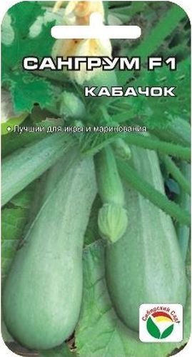 Семена Сибирский сад Кабачок. Сангрум, 3 штBH-SI0439-WW Семена Сибирский сад Кабачок. Сангрум, 3 штBH-SI0439-WWРанний кустовой гибрид кабачка для выращивания в открытом грунте. Растение средней силы роста, открытое, очень продуктивное. Имеет длительный период плодоношения, быстро восстанавливается после стрессовых условий. Плоды высокотоварные, цилиндрические, красивой формы, светло-зеленые, однородные, легко снимаются с куста. Молодые кабачки имеют отличные, не уступающие лучшим огурцам, вкусовые качества при мариновании, мякоть содержит большое количество сахаров, поэтому икра из них получается намного вкуснее, чем из обычных кабачков. Гибрид толерантен к мучнистой росе. Средняя урожайность до 7 кг/1 м2.Кабачки выращиваются на легких плодородных почвах через рассаду ( посев в начале мая), либо прямой посадкой семян в грунт в конце мая - начале июня после того, как минует угроза заморозков. Лунки перед посадкой удобряют органическими и минеральными удобрениями, а также золой, при необходимости известкуют. Уход заключается в регулярном поливе, окучивании, рыхлении и подкормках. Уборку плодов производят регулярно, не допуская их перезревания.