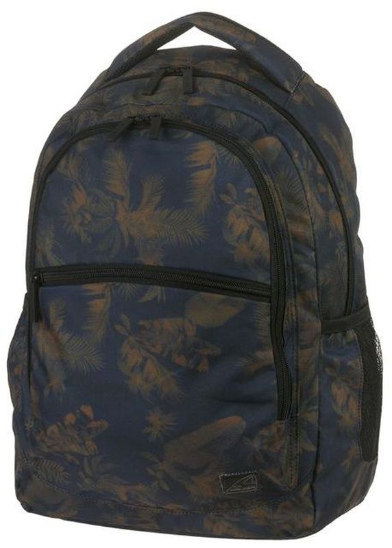 Walker Рюкзак школьный Base Classic Dark Flowers11438165 Walker Рюкзак школьный Base Classic Dark Flowers11438165Рюкзак Base Classic Dark Flowers выполнен из прочного износостойкого материала высокого качества с влагоотталкивающей пропиткой.Рюкзак имеет отделение для ноутбука, органайзер. Основной отсек рюкзака разграничен гибкими разделителями. Рюкзак оснащен удобными регулируемыми эргономичными лямками и имеет большой вместительный карман на застежке-молнии спереди. Еще два кармана из сетки на резинках находятся по бокам снаружи. Рюкзак имеет два отделения на застежке-молнии.