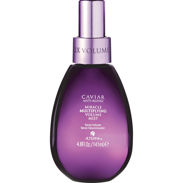 Alterna Caviar Anti-Aging Miracle Multiplying Volume Mist - Невесомый спрей для создания максимального объема 141 млFS-00897 Alterna Caviar Anti-Aging Miracle Multiplying Volume Mist - Невесомый спрей для создания максимального объема 141 млFS-00897Этот мультизадачный чудо-спрей питает, увлажняет и защищает каждую прядь волос, создавая в два раза больше объема. Невесомая длительная фиксация от корней до кончиков без утяжеления.При использовании в сочетании с Шампунем и Кондиционером для объема с Морским шелком Bodybuilding Volume.