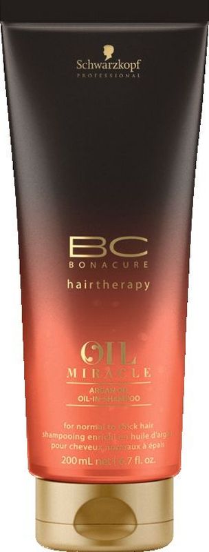 Bonacure Шампунь для жестких и толстых волос Oil Miracle Shampoo 200 мл2074779 Bonacure Шампунь для жестких и толстых волос Oil Miracle Shampoo 200 мл2074779Шампунь для жестких волос. Содержит в своем составе масла при этом очищает волосы не перегружая. Невесомые частицы масла проникают в структуру волоса заполняя разрывы и выравнивая пористость. Обеспечивает ощутимую мягкость и насыщенный блеск. Рекомендуется использовать в комплексе с маслом для жестких волос BC Oil Miracle и; или кондиционером для жестких волос BC Oil Miracle Gold Shimmer и; или маской для жестких волос BC Oil Miracle Gold Shimmer и; или Спрей - блеск BC Oil Miracle Divine Polish и; или спреем маслом BC Oil Miraclre Oil Mist thick hair.