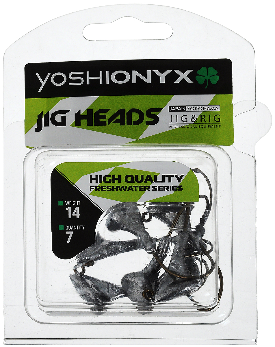 Джиг-головка Yoshi Onyx JIG Bros. Стоящий на дне, крючок Eagle Claw, 14 г, 8 шт010-01199-23 Джиг-головка Yoshi Onyx JIG Bros. Стоящий на дне, крючок Eagle Claw, 14 г, 8 шт010-01199-23Джиг-головки Yoshi Onyx JIG Bros. Стоящий на дне предназначены для огрузки спиннинговых приманок. Несмотря на кажущуюся простоту этих грузил, от правильного подбора во многом зависит клев хищника. Джигголовки на крючке Eagle Claw - незаменимые помощники рыбака в поиске и поимке трофея. Острые и невероятно прочные крючки, которые почти невозможно разогнуть, оснащают джиг-головку с правильным весом.Вес: 14 г.Количество: 8 шт.