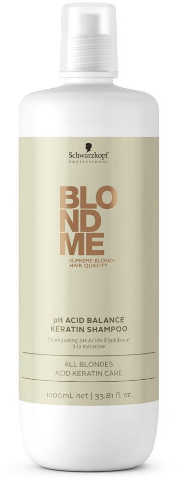 Blondme Шампунь с кислым PH Blondme Shampoo All Blondes 1000 млSatin Hair 7 BR730MN Blondme Шампунь с кислым PH Blondme Shampoo All Blondes 1000 млSatin Hair 7 BR730MNБлондМи Шампунь с кислым PH. Помогает нейтрализовать уровень РН после процесса осветления волос. Шампунь приводит к природному балансу структуру волос и усиливает чистоту оттенков блонд за счет яркого. трехмерного блеска. Рекомендуется использовать в комплексе с маской BM Blonde All Blondes