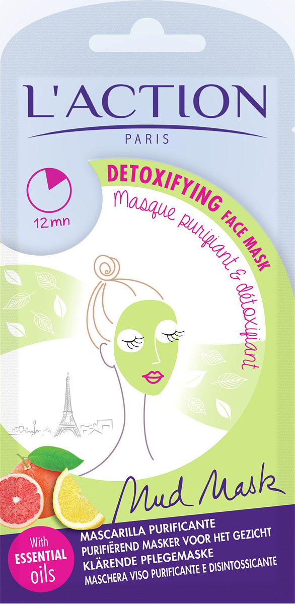 Laction Маска для лица от токсинов Detoxifiant, 15 гFS-00897 Laction Маска для лица от токсинов Detoxifiant, 15 гFS-00897Маска для лица содержит эфирные масла цитрусовых и обогащенный минеральный комплекс, которые оказывают очищающее, тонизирующее и освежающее действие. Масло кунжута обеспечивает глубокое проникновение активных компонентов. Маска избавляет кожу от загрязнений, возвращает ей тонус и улучшает цвет лица.