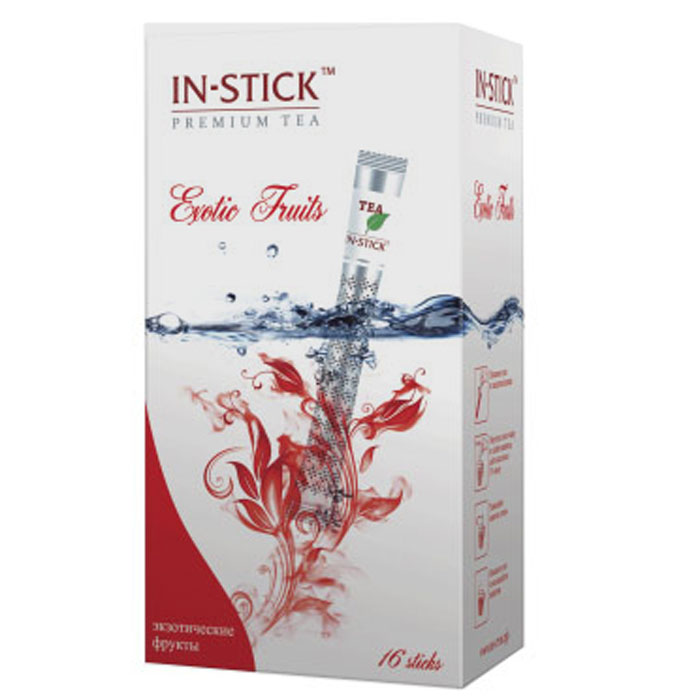 In-Stick чай экзотические фрукты в стиках, 16 шт00-00000414 In-Stick чай экзотические фрукты в стиках, 16 шт00-00000414Освежающий чайный напиток из цветков гибискуса, манго, кусочков яблока и плодов шиповника.