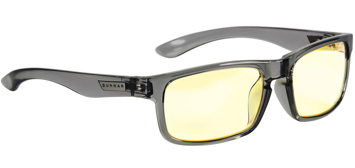 Gunnar Optiks Enigma компьютерные очкиINT-06501 Gunnar Optiks Enigma компьютерные очкиINT-06501Очки для компьютера Gunnar Optiks Enigma придутся по вкусу даже самым требовательным покупателям. Шарнирный механизм крепления дужек сделает очки прочными при активном использовании. Умеренно широкие линзы создают комфортное панорамное поле обзора.Плавные линии оправы у носа и сбалансировано-распределенный вес гарантируют комфорт при длительном ношении без точек давления на переносицу и усталости глаз.Широкие линзы создают комфортное панорамное поле обзора высокого разрешения. Качественные материалы наравне с использованием современных элементов и механизмом крепления создают невероятную прочность очков.Ширина линзы: 57 ммМостик носа: 19 ммДлина дужки: 132 мм