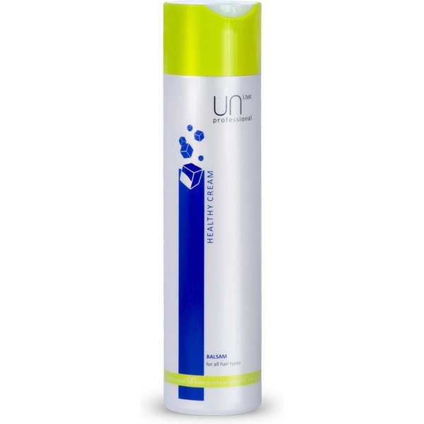 Uni.tec Кондиционирующий бальзам для всех типов волос Healthy Cream, 250 млFS-36054 Uni.tec Кондиционирующий бальзам для всех типов волос Healthy Cream, 250 млFS-36054Действие активных компонентов кондиционирует и питает волосы, придавая им эластичность, мягкость и блеск. Повышает защитные уровни и индекс увлажненности, препятствуя дегидратации, облегчает расчесывание, оказывает антистатическое действие. Применение: равномерно распределите на влажные, вымытые шампунем волосы по всей длине, оставьте действовать на 3-5 минут, обильно смойте теплой водой.