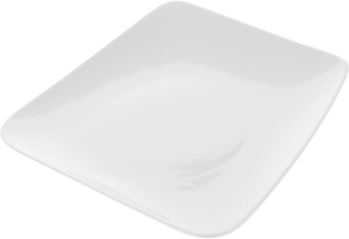 Тарелка Ariane Rectangle, 27,5 х 26 см115510 Тарелка Ariane Rectangle, 27,5 х 26 см115510Оригинальная тарелка Ariane Rectangle изготовлена из высококачественного фарфора с глазурованным покрытием и имеет приподнятый край. Изделие идеально подходит для сервировки закусок и других блюд. Такая тарелка прекрасно впишется в интерьер вашей кухни и станет достойным дополнением к кухонному инвентарю. Можно мыть в посудомоечной машине и использовать в микроволновой печи. Размер тарелки (по верхнему краю): 27,5 х 26 см. Максимальная высота тарелки: 3 см.