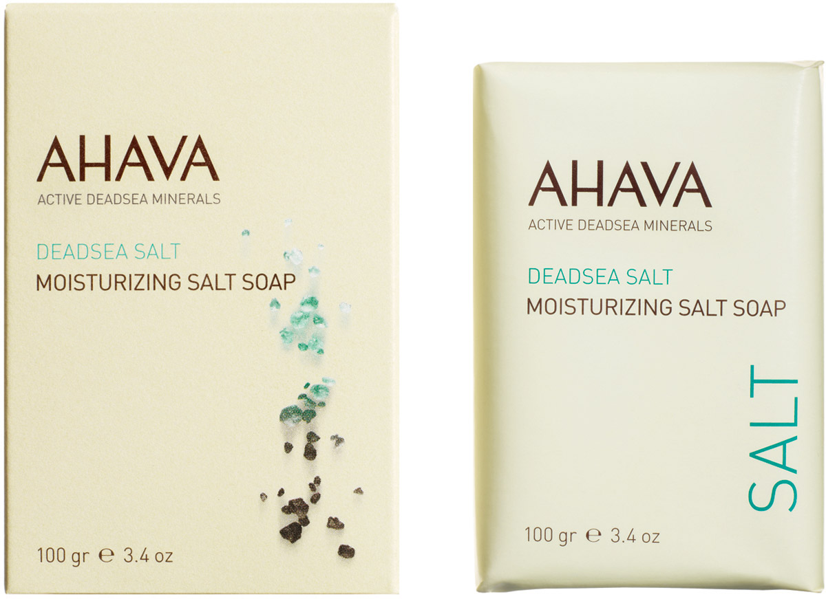 Ahava Deadsea Salt М Мыло на основе соли мертвого моря 100 грFS-00897 Ahava Deadsea Salt М Мыло на основе соли мертвого моря 100 грFS-00897Очищающее, дружественное коже мыло, содержащее соли Мертвого моря, увлажняет кожу во время умывания, удаляет грязь и примеси. Восстанавливает естественный рН -баланс, может быть использован для тела и лица. Без SLS / SLES и парабенов.
