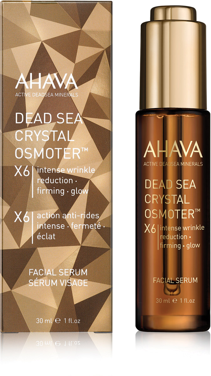 Ahava Dsoc Концентрат минералов мертвого моря crystal osmoter 6x. сыворотка для лица 30 млFS-00897 Ahava Dsoc Концентрат минералов мертвого моря crystal osmoter 6x. сыворотка для лица 30 млFS-00897Наполненная питательными компонентами липидная сыворотка, без труда сливающаяся с поверхностными слоями кожи, обеспечивает проникновение наиболее важных активных ингредиентов для укрепления и восстановления кожи даже с самыми явными признаками старения.