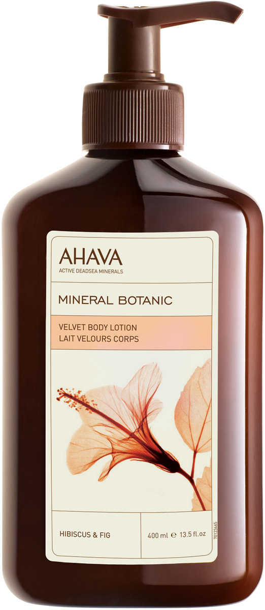 Ahava Mineral Botanic Бархатистый крем для тела гибискус и инжир 400 мл80123065 Ahava Mineral Botanic Бархатистый крем для тела гибискус и инжир 400 мл80123065Обогащен комплексом Osmoter™ - эксклюзивным сочетанием минералов из вод Мертвого моря, разработанным компанией AHAVA. Побалуйте себя этим легким, свежим, ароматным лосьоном для тела. Насладитесь ароматом изысканной эссенции гибискуса и инжира.