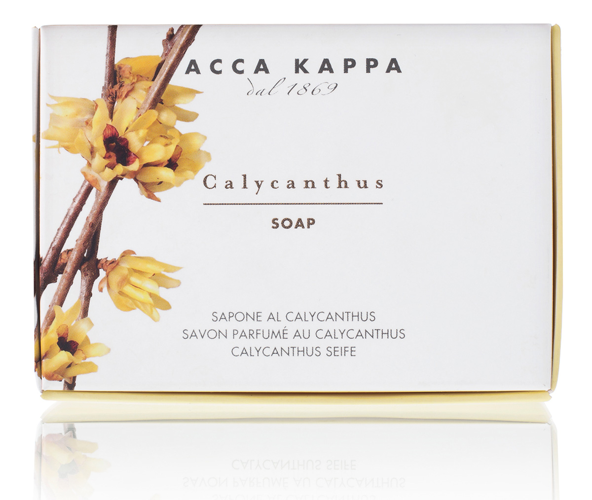 Acca Kappa Мыло туалетное Каликант 150 грSatin Hair 7 BR730MN Acca Kappa Мыло туалетное Каликант 150 грSatin Hair 7 BR730MNМыло создано с использованием традиционных методов из сырья исключительно растительного происхождения.