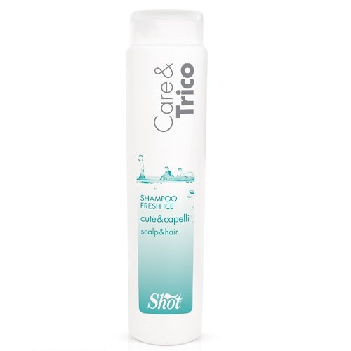 Shot Care and Trico Fresh Ice Shampoo - Шампунь для кожи головы и волос 250 млFS-00897 Shot Care and Trico Fresh Ice Shampoo - Шампунь для кожи головы и волос 250 млFS-00897Шампунь FRESH ICE с охлаждающим эффектом. Идеально подходит для частого мытья волос. Мгновенно придаёт ощущение комфорта, свежести кожи головы и блеск волосам. Идеален для частого применения