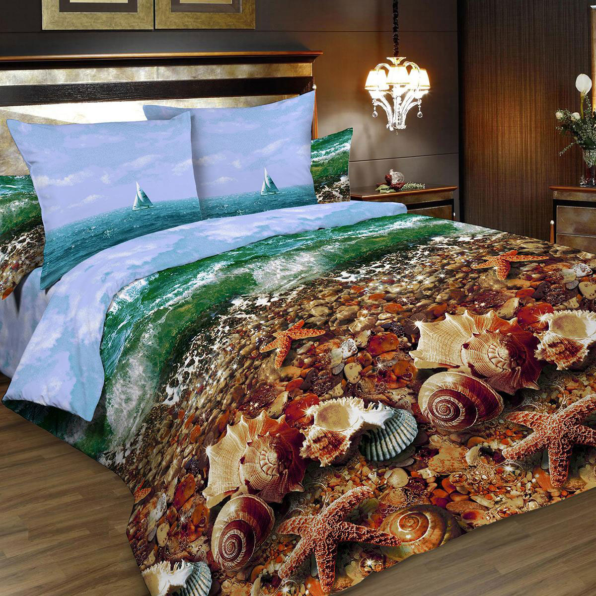 Комплект белья Letto Традиция, 1,5-спальный, наволочки 70x70, цвет: голубой. В196-3PANTERA SPX-2RS Комплект белья Letto Традиция, 1,5-спальный, наволочки 70x70, цвет: голубой. В196-3PANTERA SPX-2RSСерия Letto «Традиция» выполнена из классической российской бязи, привычной для большинства российских покупательниц. Ткань плотная (125гр/м), используются современные устойчивые красители. Традиционная российская бязь выгодно отличается от импортных аналогов по цене, при том, что сама ткань и толще, меньше сминается и служит намного дольше. Рекомендуется перед первым использованием постирать, но не пересушивать. Применение кондиционера при стирке сделает такое постельное белье мягче и комфортней. Пододеяльник на молнии. Обращаем внимание, что расцветка наволочек может отличаться от представленной на фото.