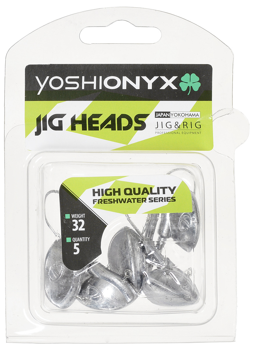 Джиг-головка Yoshi Onyx JIG Bros. Каблучок, крючок Gamakatsu, 32 г, 5 шт96519 Джиг-головка Yoshi Onyx JIG Bros. Каблучок, крючок Gamakatsu, 32 г, 5 шт96519Джиг-головки Yoshi Onyx JIG Bros. Каблучок используются для огрузки спиннинговых приманок. Специально предназначены для ловли щуки на мягкие приманки на небольшой глубине рядом с водной растительностью. Благодаря особой форме, увеличивается маневренность и управляемость. Джиг-головки оснащены крючком Gamakatsu.