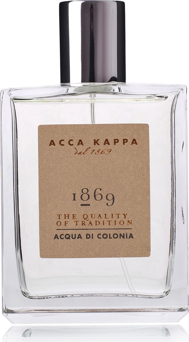 Acca Kappa Одеколон 1869 100 мл80284338 Acca Kappa Одеколон 1869 100 мл802843381869 в формате одеколона – это образ элегантной и яркой мужественности, построенный вокруг утончённой гармонии кожаных нот. Семена кардамона и листья герани добавляют бодрости и свежести, а листья фиалки и ириса – характера и динамизма. Базовые ноты ванили и амбры отвечают за чувственные нюансы аромата.