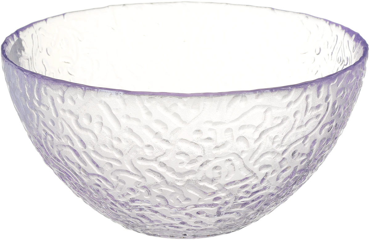 Салатник NiNaGlass Ажур, цвет: светло-сиреневый, диаметр 16 см391602 Салатник NiNaGlass Ажур, цвет: светло-сиреневый, диаметр 16 см391602Салатник NiNaGlass Ажур выполнен из высококачественного стекла и имеет рельефную внешнюю поверхность. Такой салатник украсит сервировку вашего стола и подчеркнет прекрасный вкус хозяйки, а также станет отличным подарком.Диаметр салатника (по верхнему краю): 16 см. Высота салатника: 8,5 см.