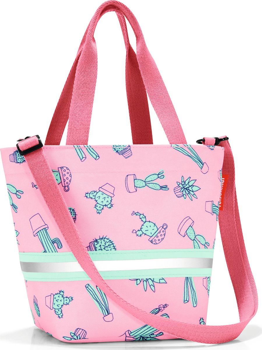 Сумка десткая Reisenthel Shopper XS, цвет: розовый. IK3055EQW-M710DB-1A1 Сумка десткая Reisenthel Shopper XS, цвет: розовый. IK3055EQW-M710DB-1A1Симпатичная сумка на молнии для повседневного использования: широкие удобные лямки для переноски в руках и удобный плечевой ремешок с регулируемой длиной, который можно отстегнуть. Удобно брать с собой в магазин, особенно, если ваш ребенок хочет помочь вам с покупками: объем 4 литра позволит вместить все необходимые мелочи. Внутри сумки есть кармашек на молнии и специальная плашка, куда можно вписать имя ребенка. Светоотражающие элементы обеспечат дополнительную безопасность на улице. Материал: прочный водоотталкивающий полиэстер премиум класса.