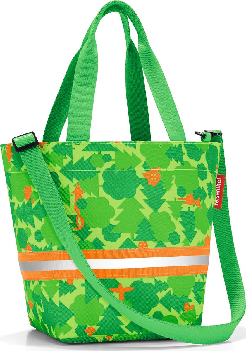 Сумка десткая Reisenthel Shopper XS, цвет: зеленый. IK5035747998-101 Сумка десткая Reisenthel Shopper XS, цвет: зеленый. IK5035747998-101Симпатичная сумка на молнии для повседневного использования: широкие удобные лямки для переноски в руках и удобный плечевой ремешок с регулируемой длиной, который можно отстегнуть. Удобно брать с собой в магазин, особенно, если ваш ребенок хочет помочь вам с покупками: объем 4 литра позволит вместить все необходимые мелочи. Внутри сумки есть кармашек на молнии и специальная плашка, куда можно вписать имя ребенка. Светоотражающие элементы обеспечат дополнительную безопасность на улице. Материал: прочный водоотталкивающий полиэстер премиум класса.