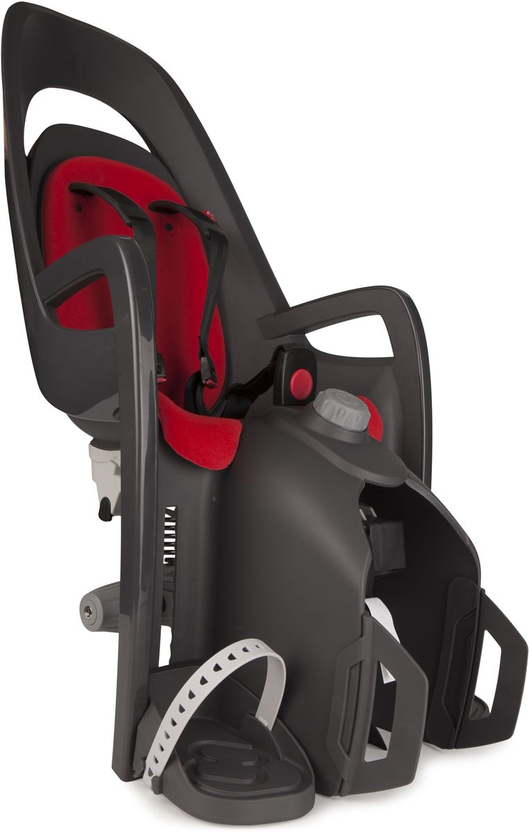 Детское велокресло Hamax Caress W/Carrier Adapter, цвет: серый, красныйMW-1462-01-SR серебристый Детское велокресло Hamax Caress W/Carrier Adapter, цвет: серый, красныйMW-1462-01-SR серебристыйДетское кресло, которое можно установить на велосипед с рамой 28-40 ммАдаптер для установки в комплектеМожет быть установлен на электровелосипедВес ребенка: не более 25-30 кг. Рост ребенка: 120-180 смЕсть положение сонДиаметр труб: 10-20 ммПростой монтаж